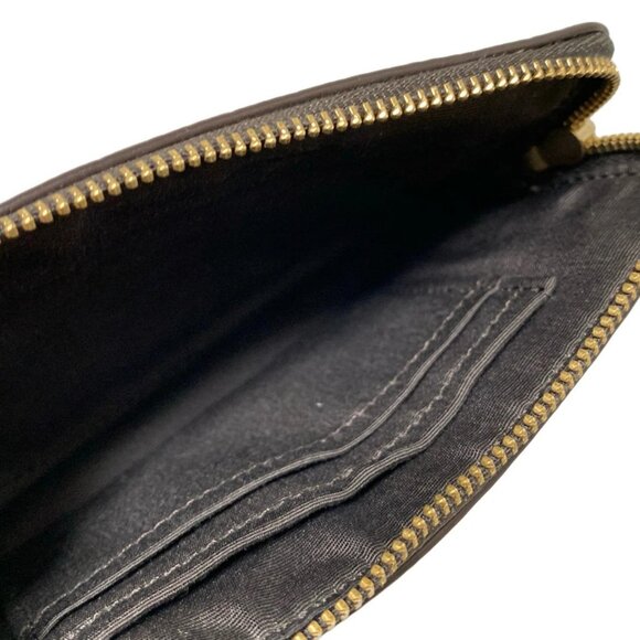 Auth COACH - F54626 Rose Gold Leather Pouch - Picture 7 of 7